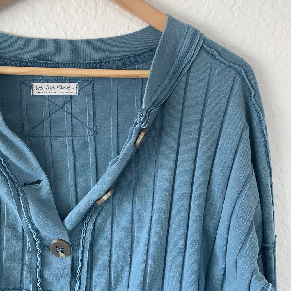 Blue We the Free top